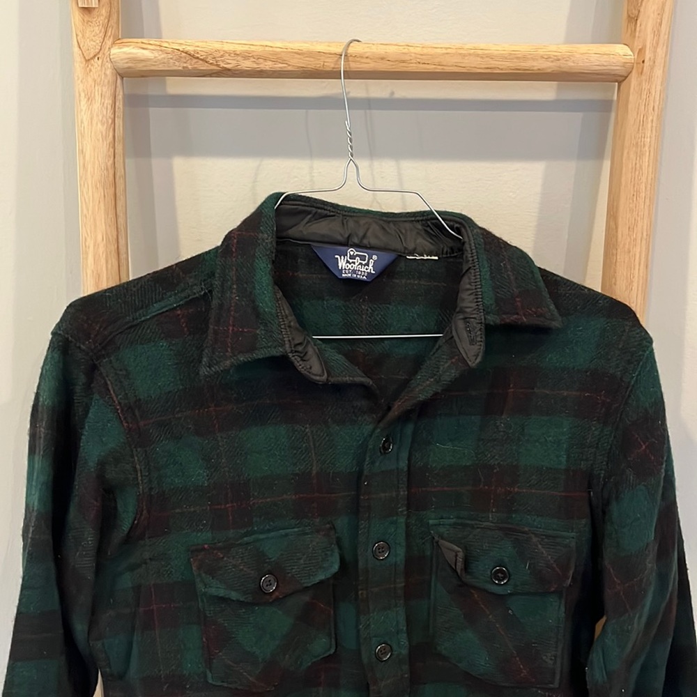 Woolrich Wool Shirt Jacket